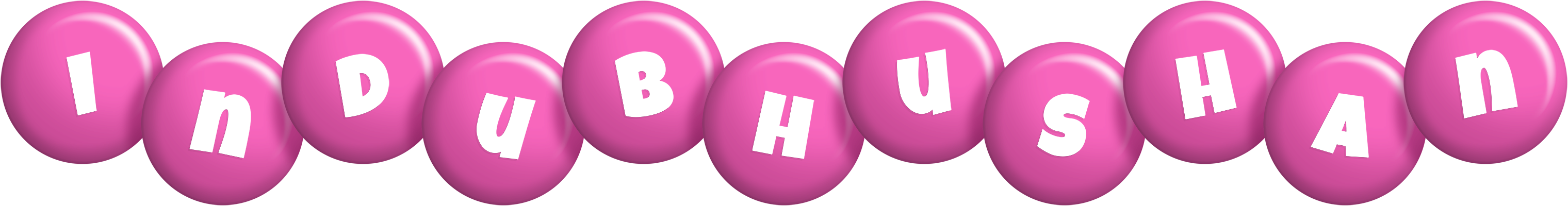 Indubhushan candy-pink logo