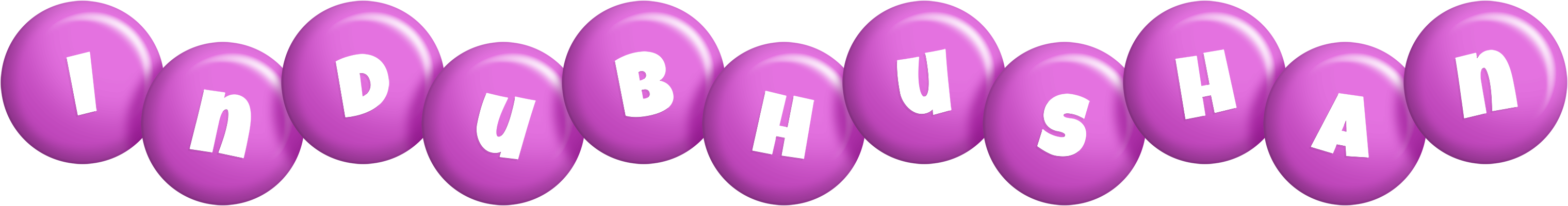 Indubhushan candy-purple logo