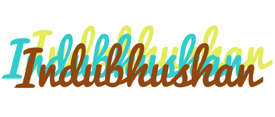Indubhushan cupcake logo