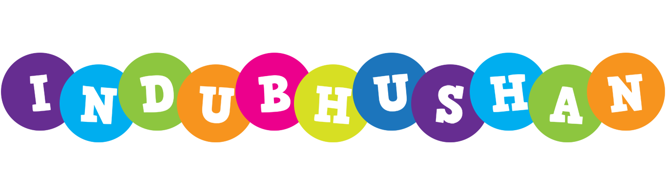 Indubhushan happy logo