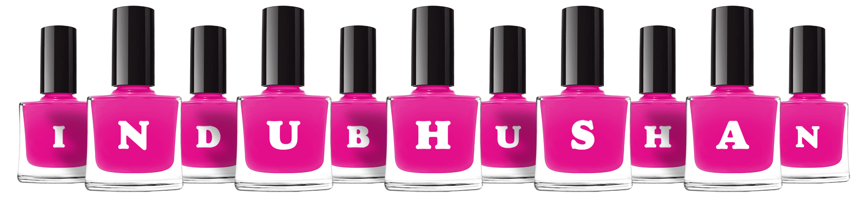 Indubhushan nails logo
