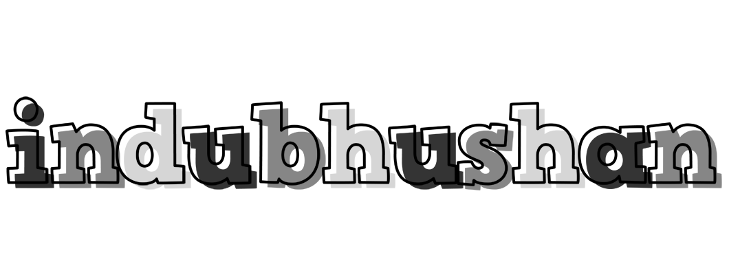 Indubhushan night logo