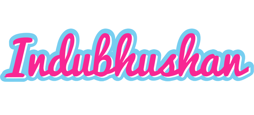 Indubhushan popstar logo