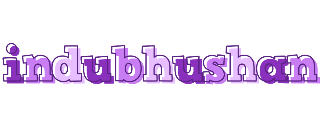 Indubhushan sensual logo