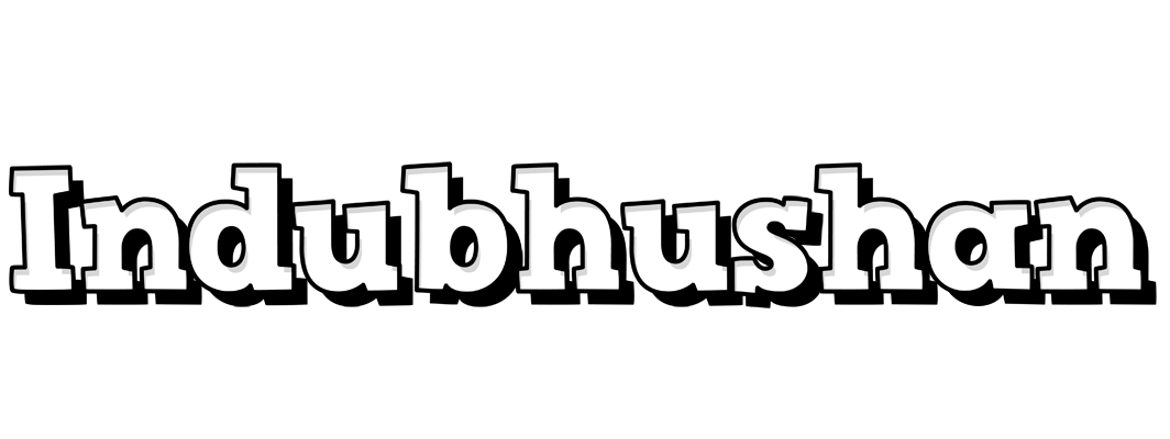 Indubhushan snowing logo