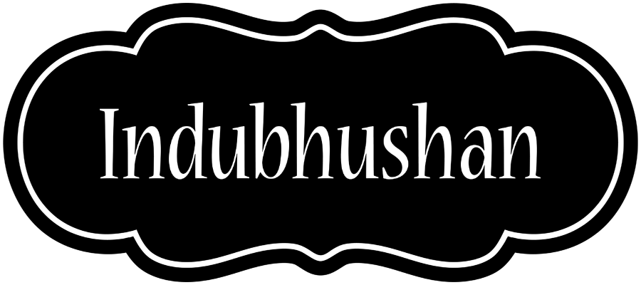 Indubhushan welcome logo