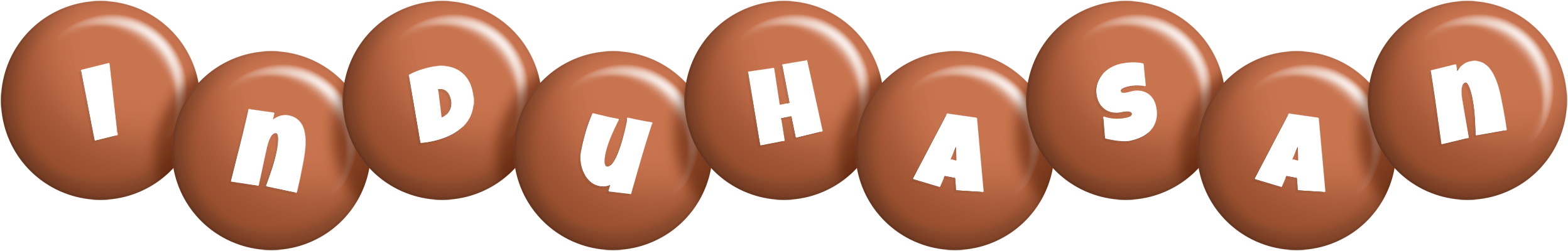 Induhasan candy-brown logo