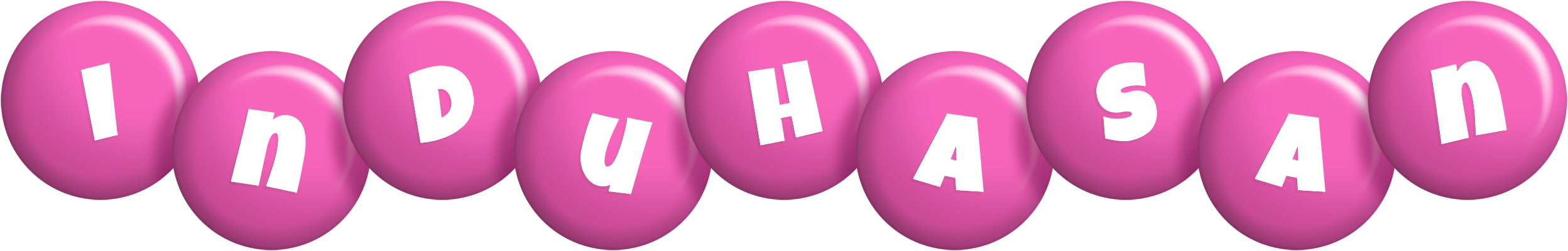 Induhasan candy-pink logo