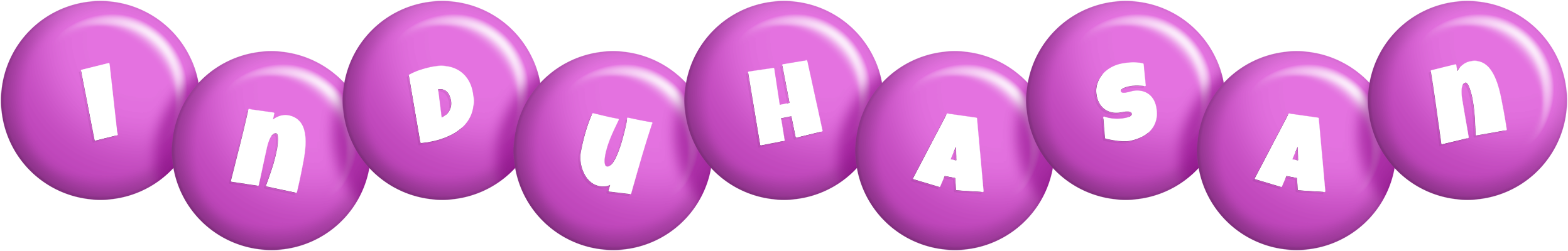 Induhasan candy-purple logo