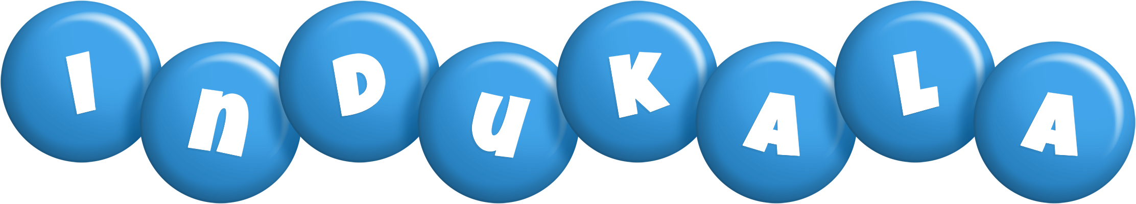 Indukala candy-blue logo
