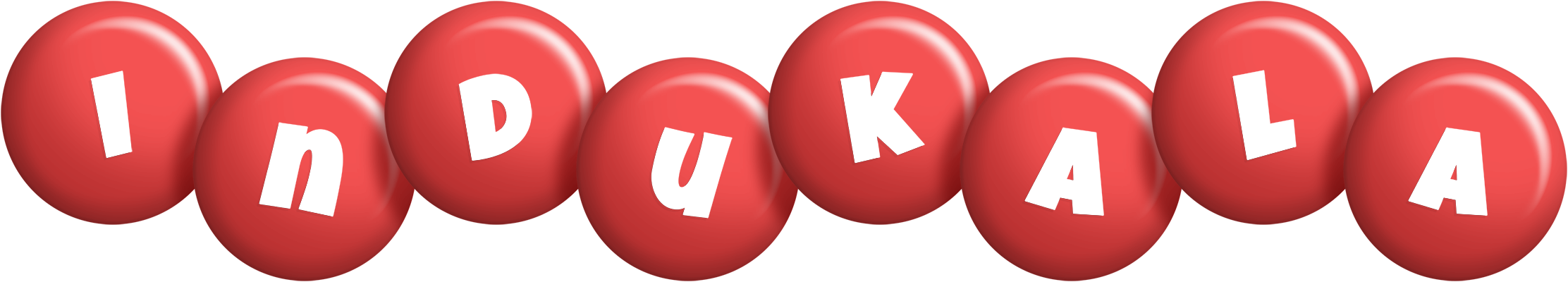 Indukala candy-red logo