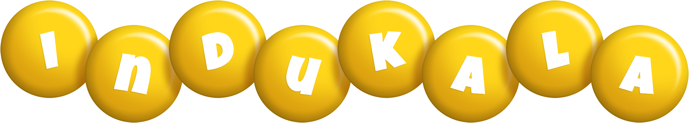 Indukala candy-yellow logo