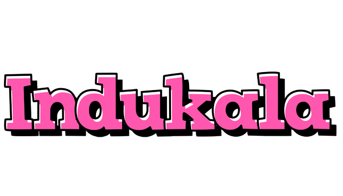 Indukala girlish logo