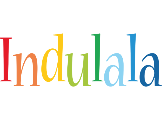 Indulala birthday logo