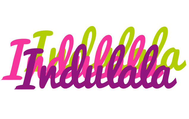 Indulala flowers logo