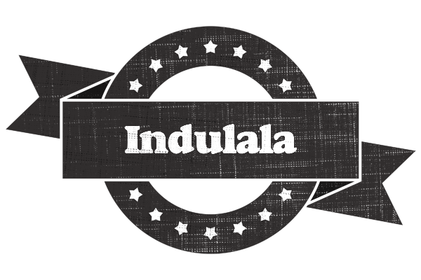 Indulala grunge logo