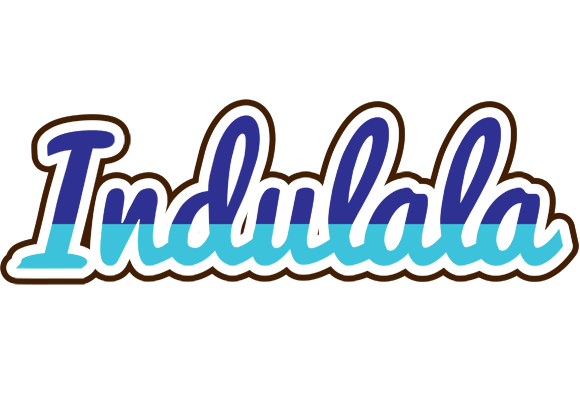 Indulala raining logo