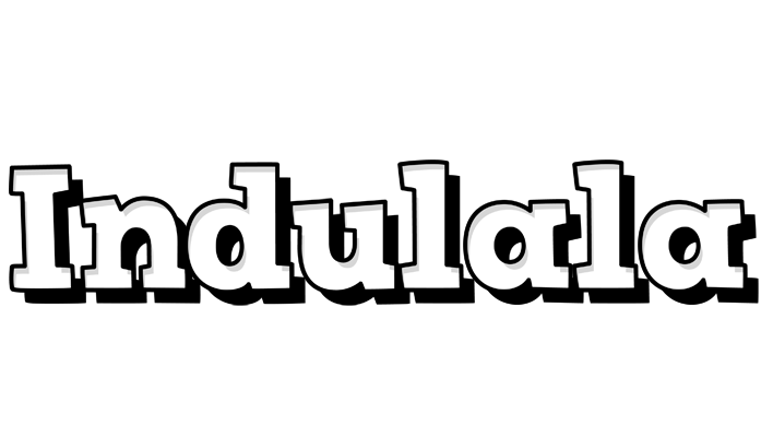Indulala snowing logo
