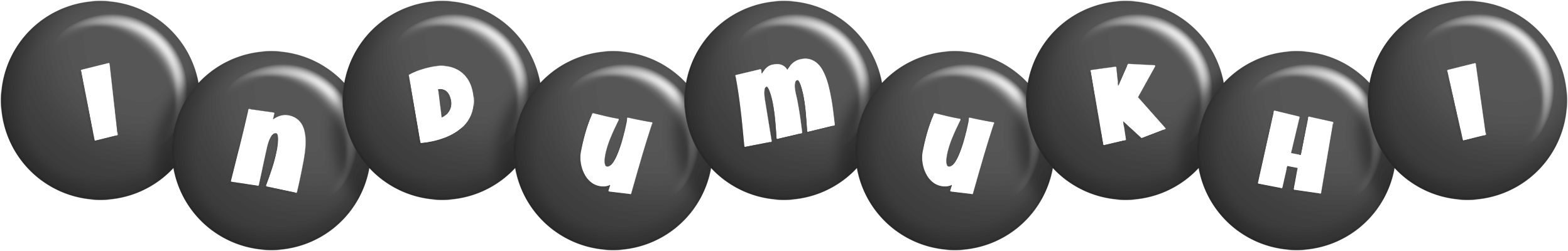 Indumukhi candy-black logo