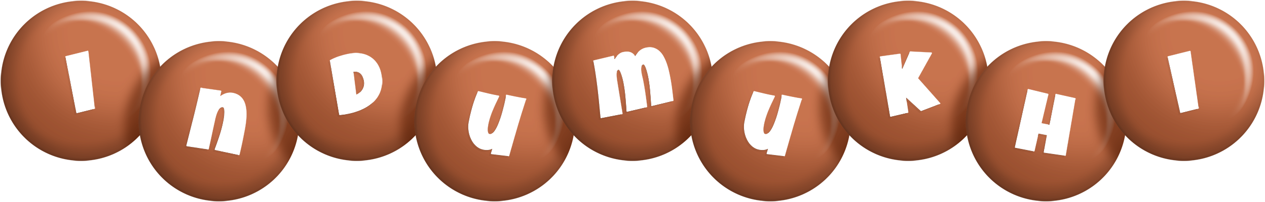 Indumukhi candy-brown logo