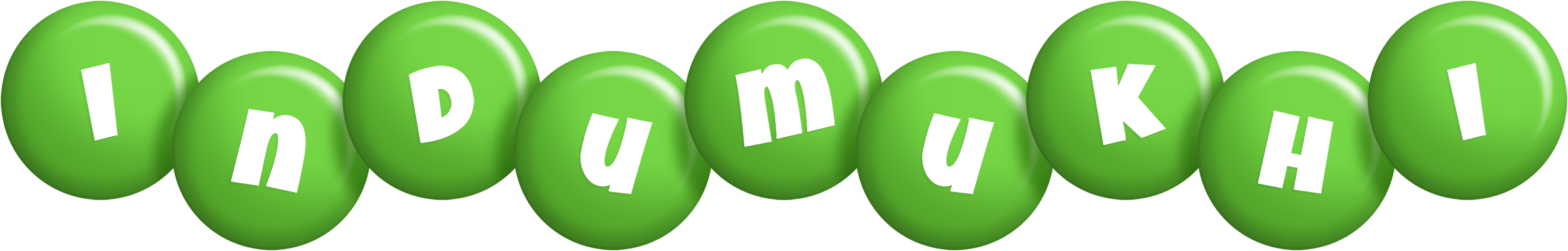 Indumukhi candy-green logo