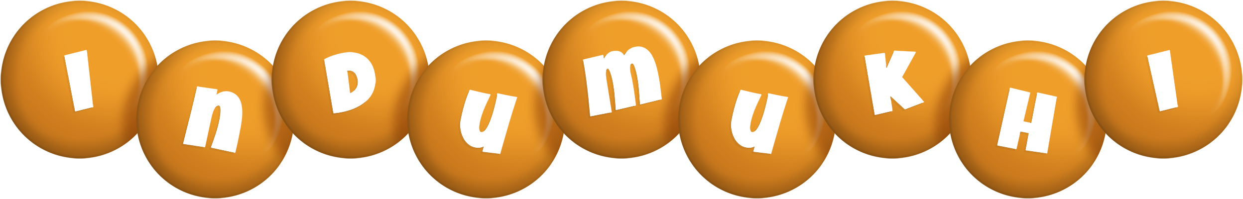 Indumukhi candy-orange logo