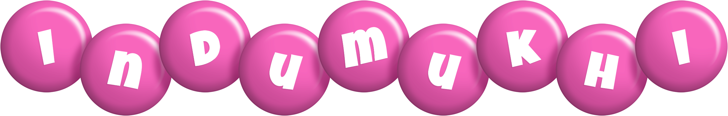 Indumukhi candy-pink logo
