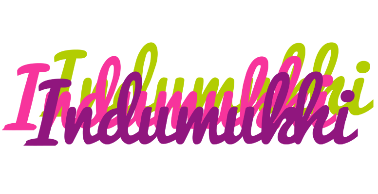 Indumukhi flowers logo