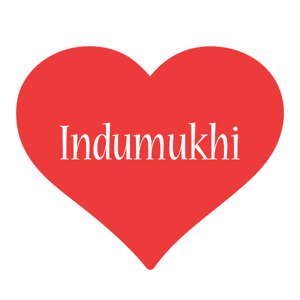 Indumukhi love logo