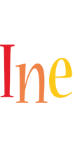 Ine birthday logo