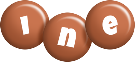 Ine candy-brown logo