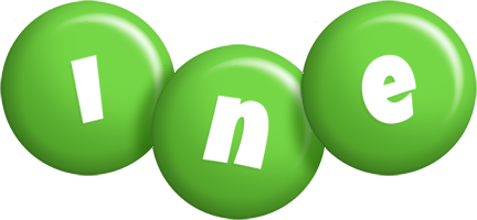Ine candy-green logo