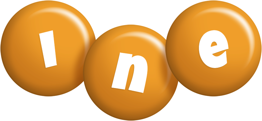 Ine candy-orange logo