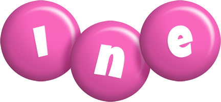 Ine candy-pink logo