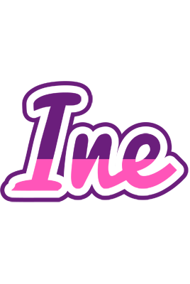 Ine cheerful logo