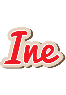 Ine chocolate logo