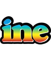 Ine color logo