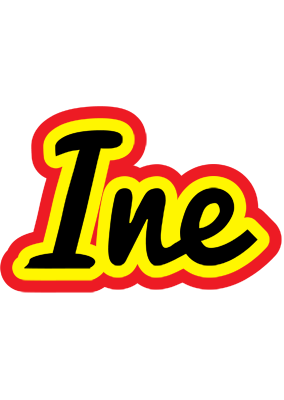 Ine flaming logo