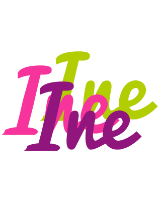 Ine flowers logo