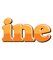 Ine orange logo