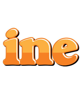 Ine orange logo