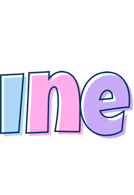 Ine pastel logo
