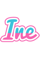 Ine woman logo