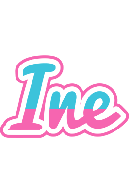 Ine woman logo