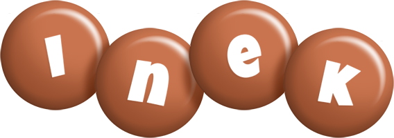 Inek candy-brown logo