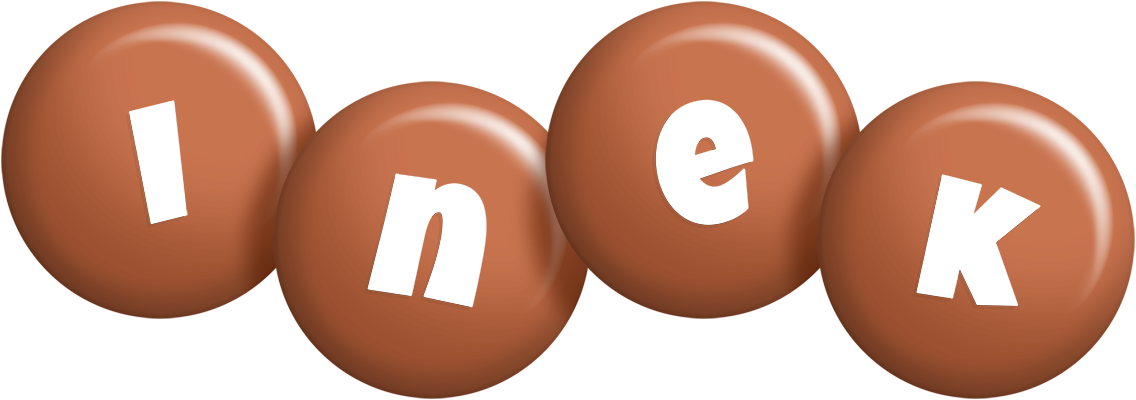 Inek candy-brown logo