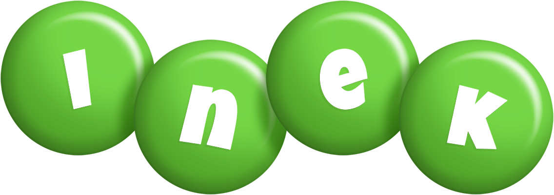 Inek candy-green logo
