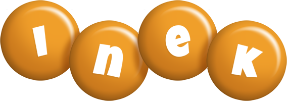 Inek candy-orange logo