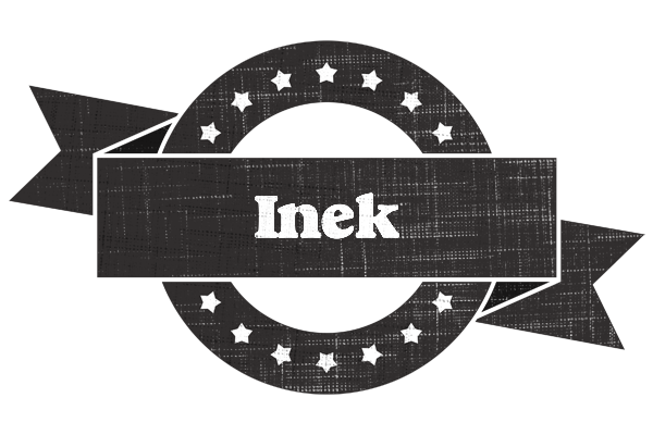 Inek grunge logo