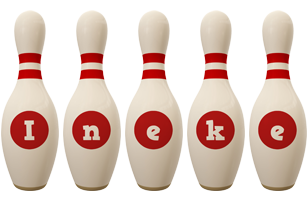 Ineke bowling-pin logo